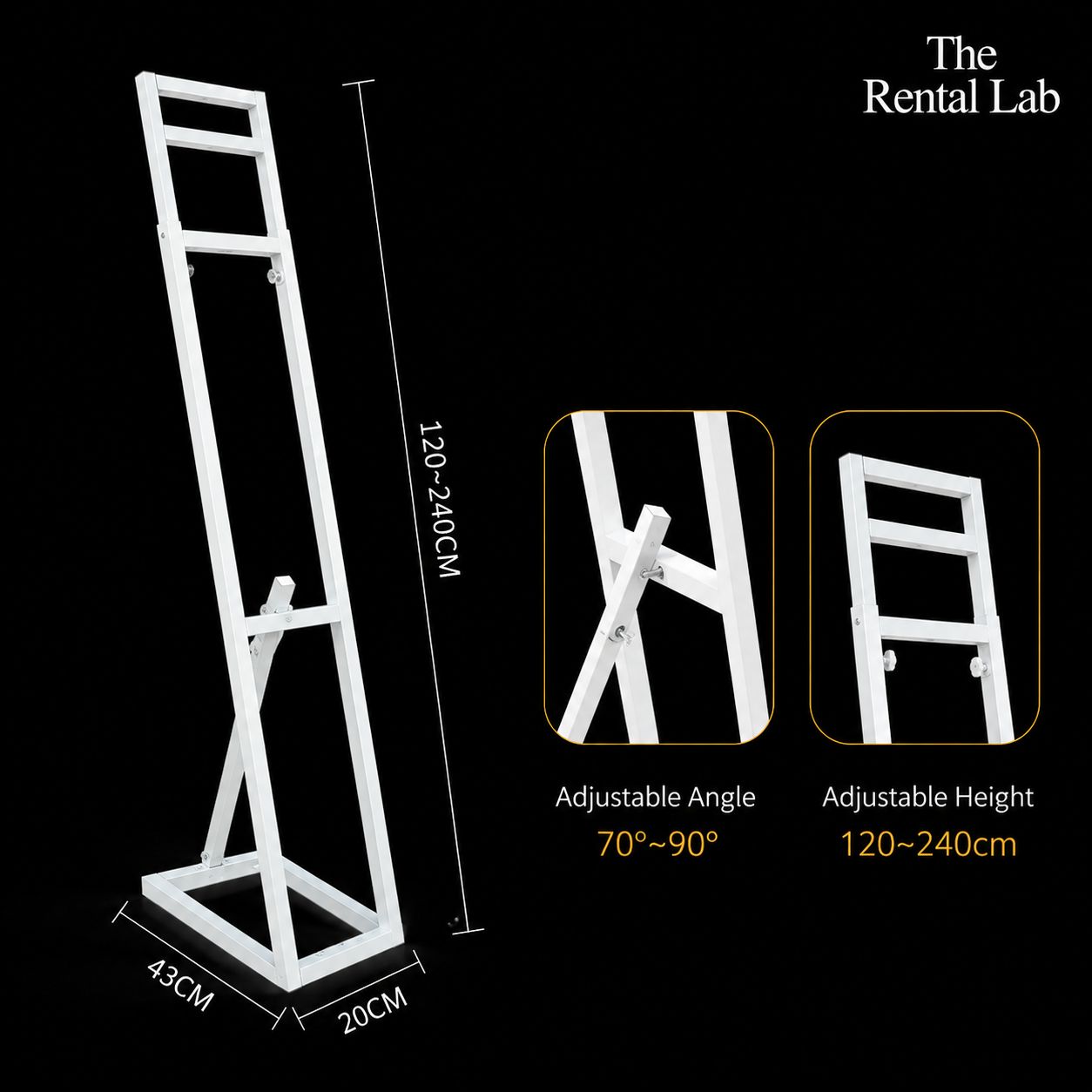 Slanted KT Board Display Stand