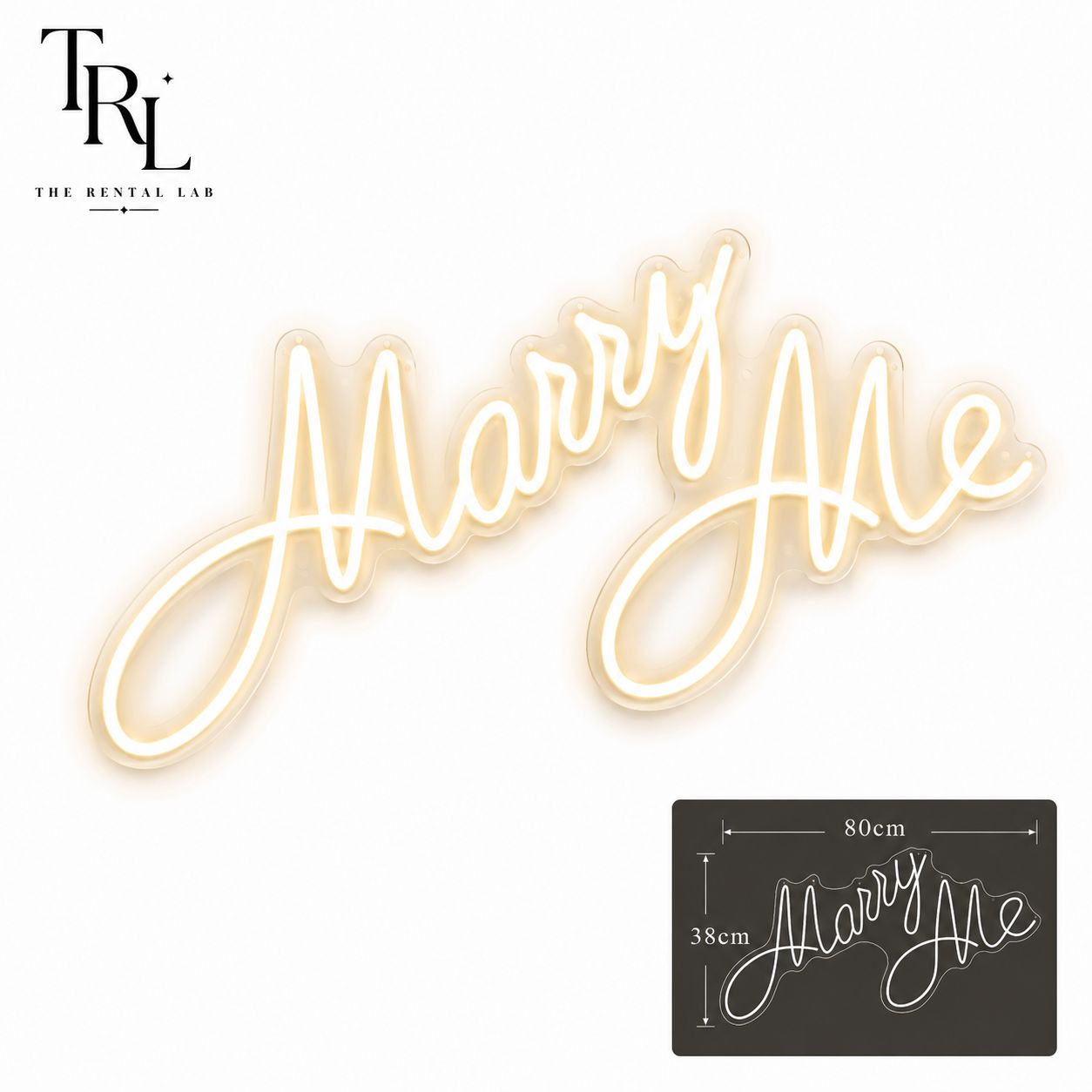 Marry Me Neon Light II
