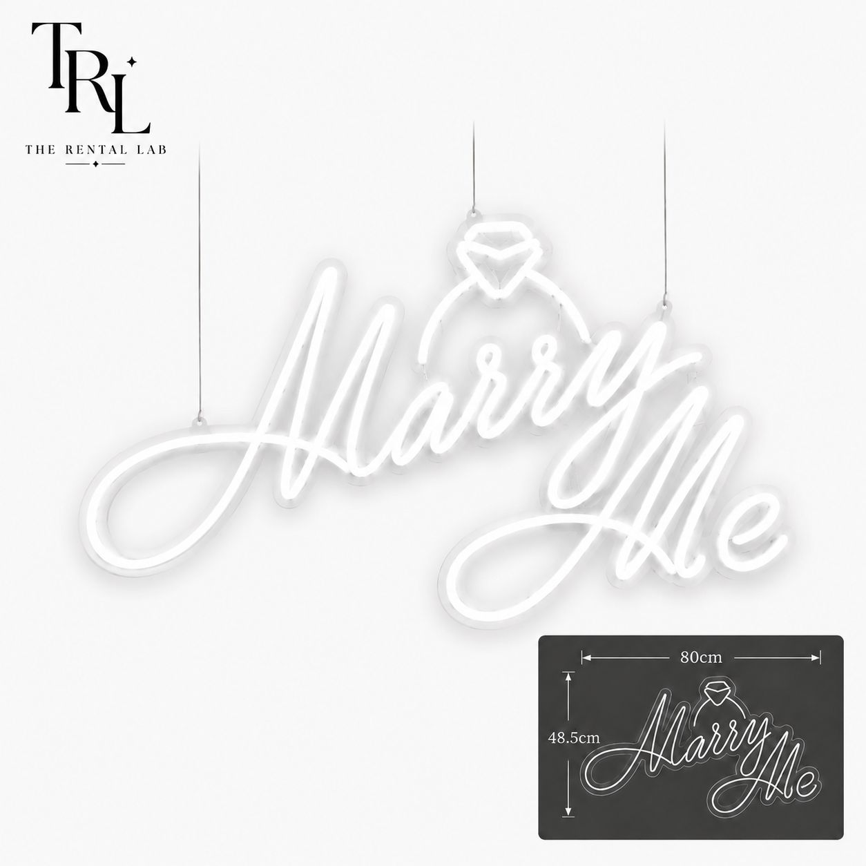 Marry Me Neon Light III