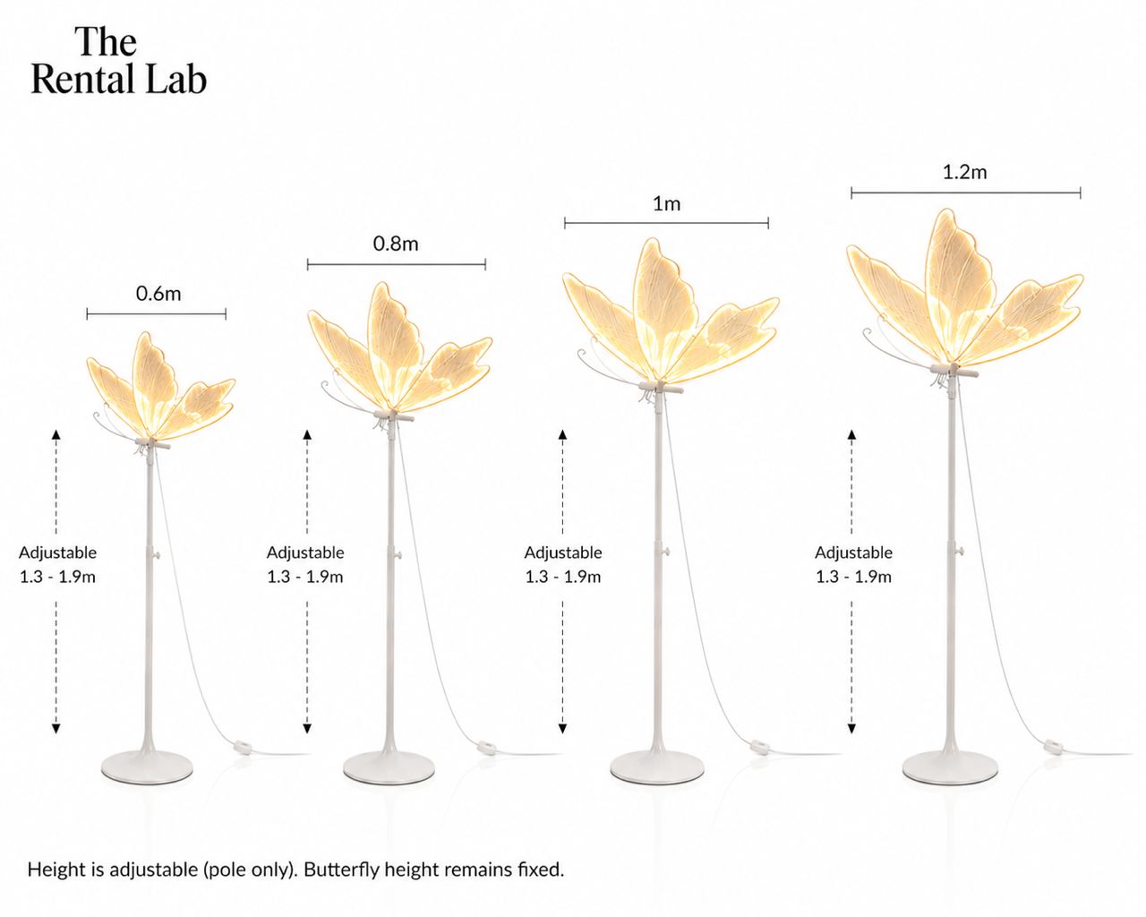 Large Butterfly Lamp