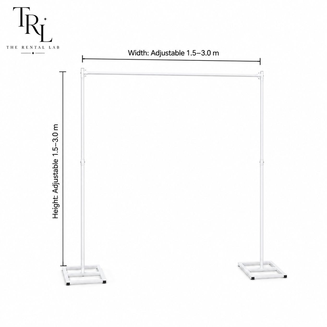 Adjustable Backdrop Arch Stand