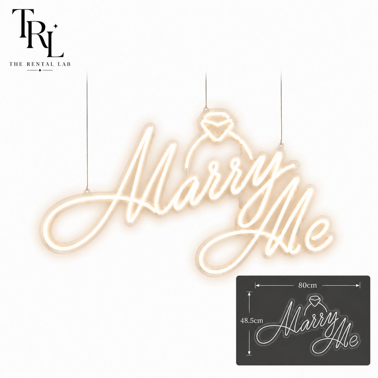 Marry Me Neon Light III