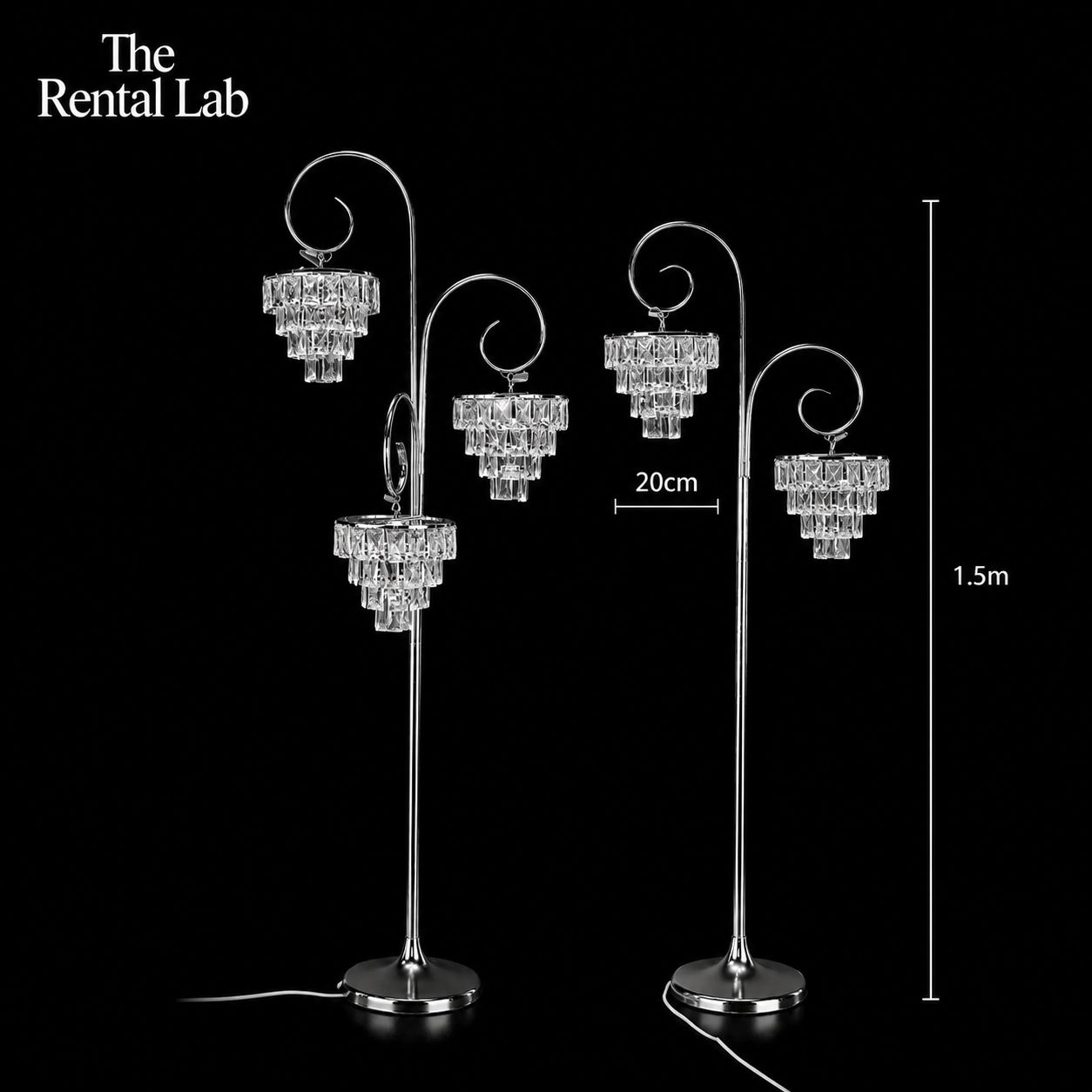 Glowing Crystal Lamp