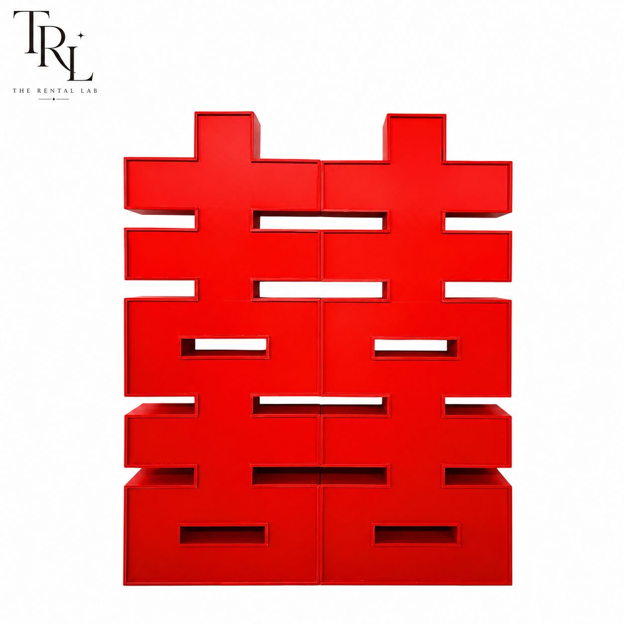3D Freestanding Decoration Backdrop (囍)