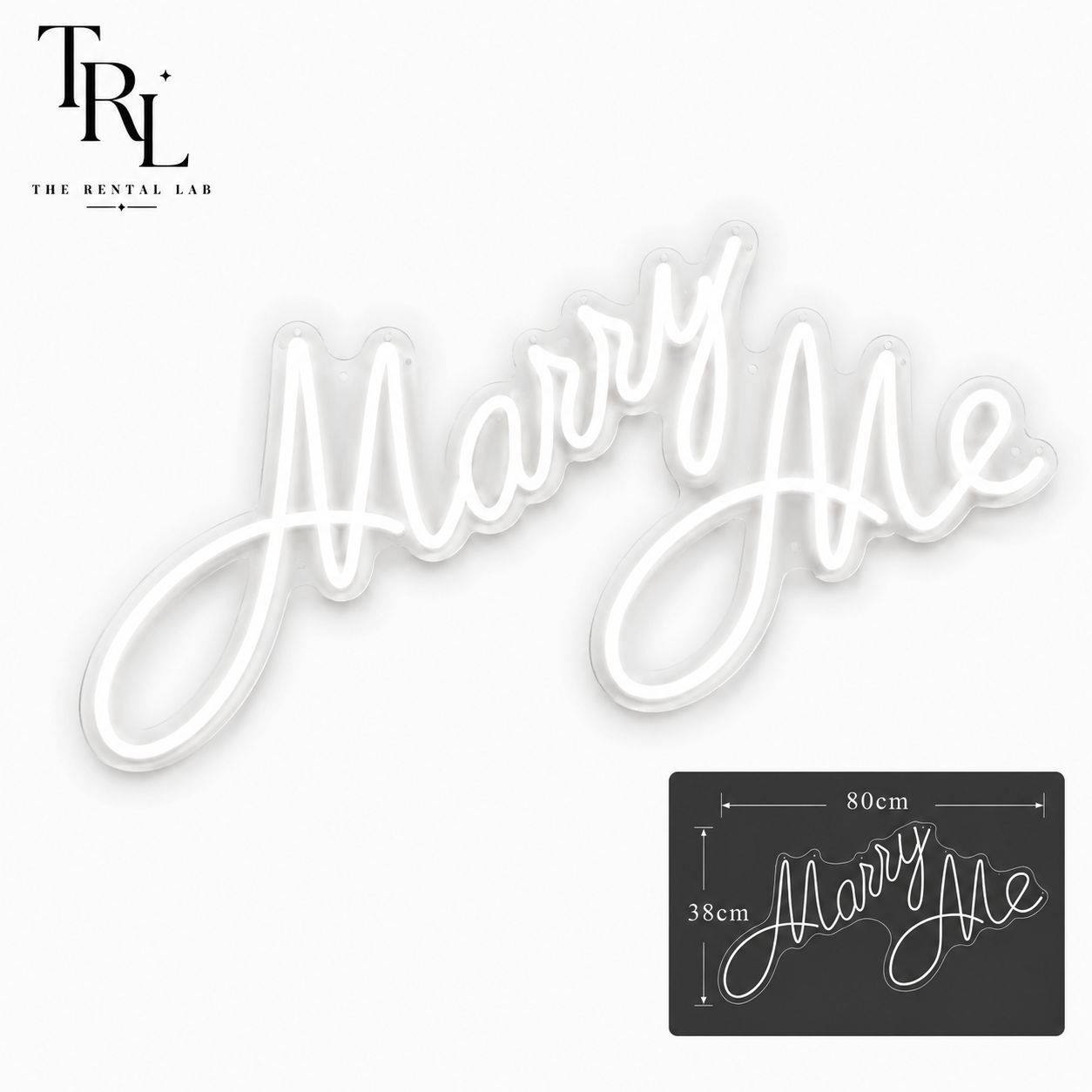 Marry Me Neon Light II