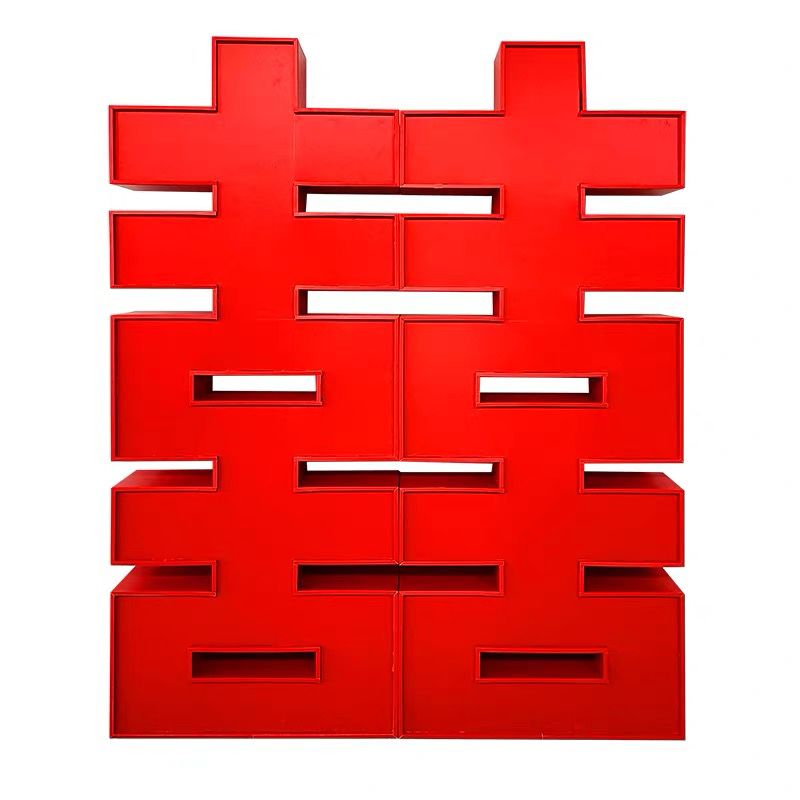 3D Freestanding Decoration Backdrop (囍)