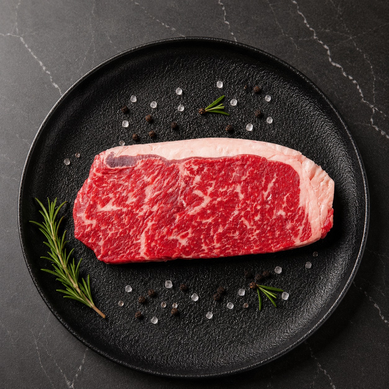Angus Beef Striploin Steak MB 4+