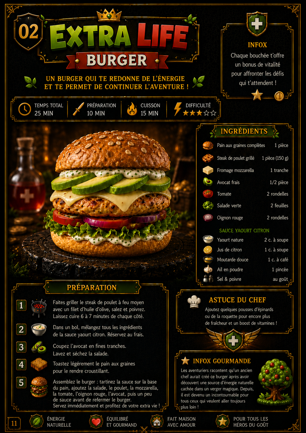 Le Livre des Recettes — 30 Burgers Légendaires