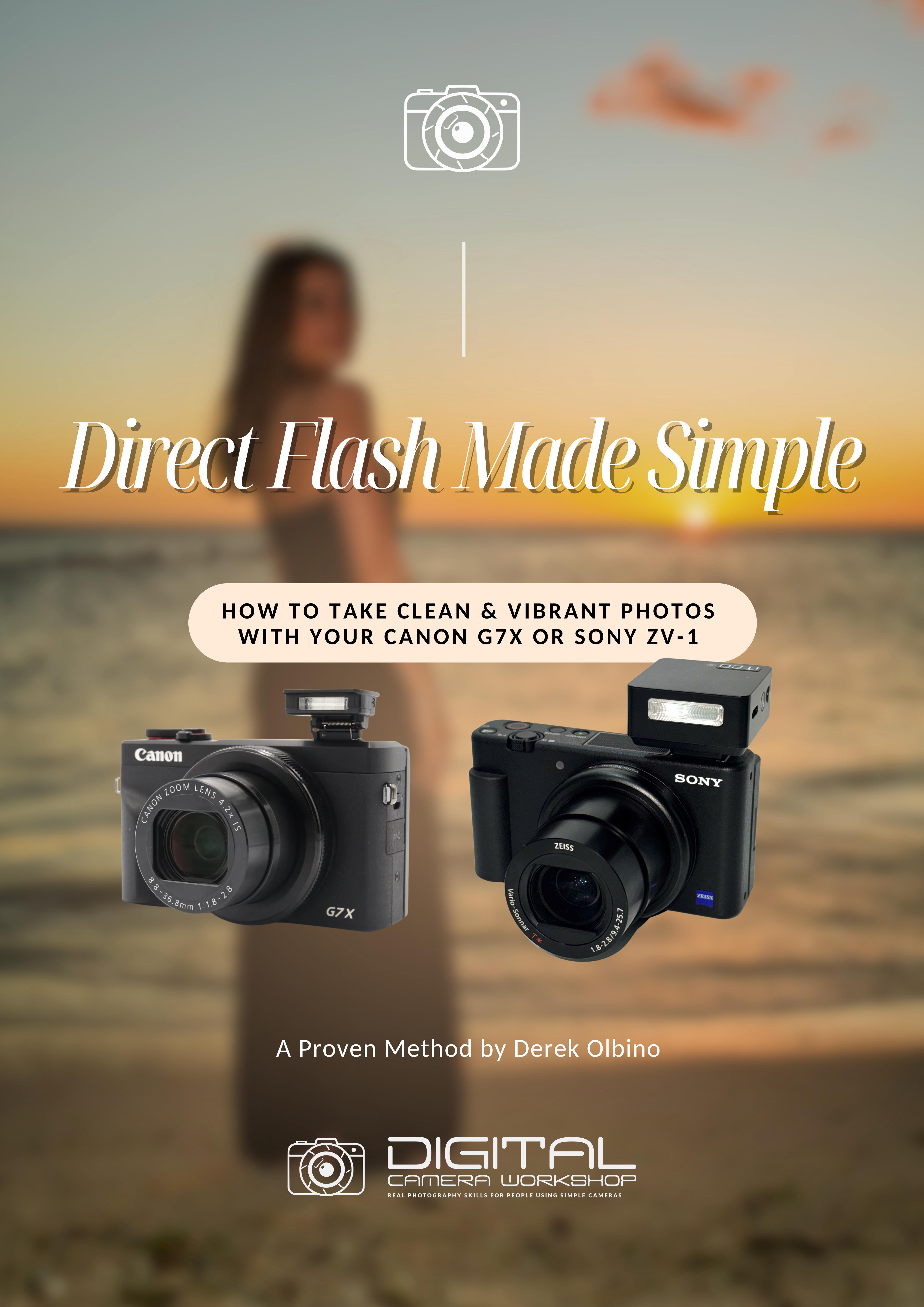 Direct Flash Made Simple – G7X & ZV-1 Beginner Course