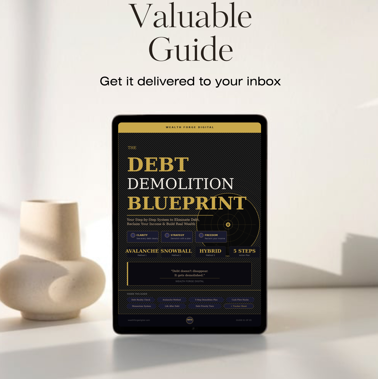 Debt Demolition Blueprint