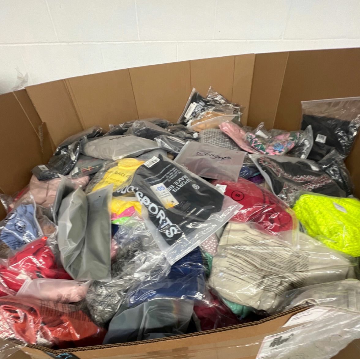 Wholesale Mixed Apparel Lot Pallets