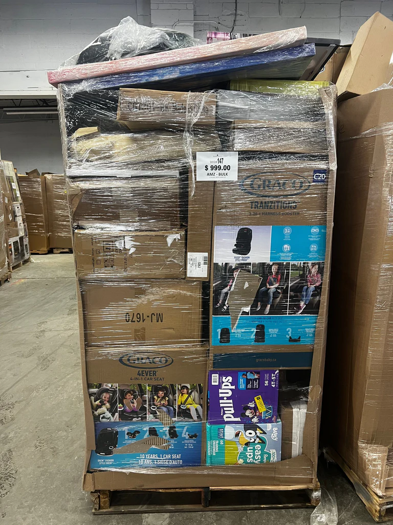 Bulk Pallet of Mixed Consumer Goods