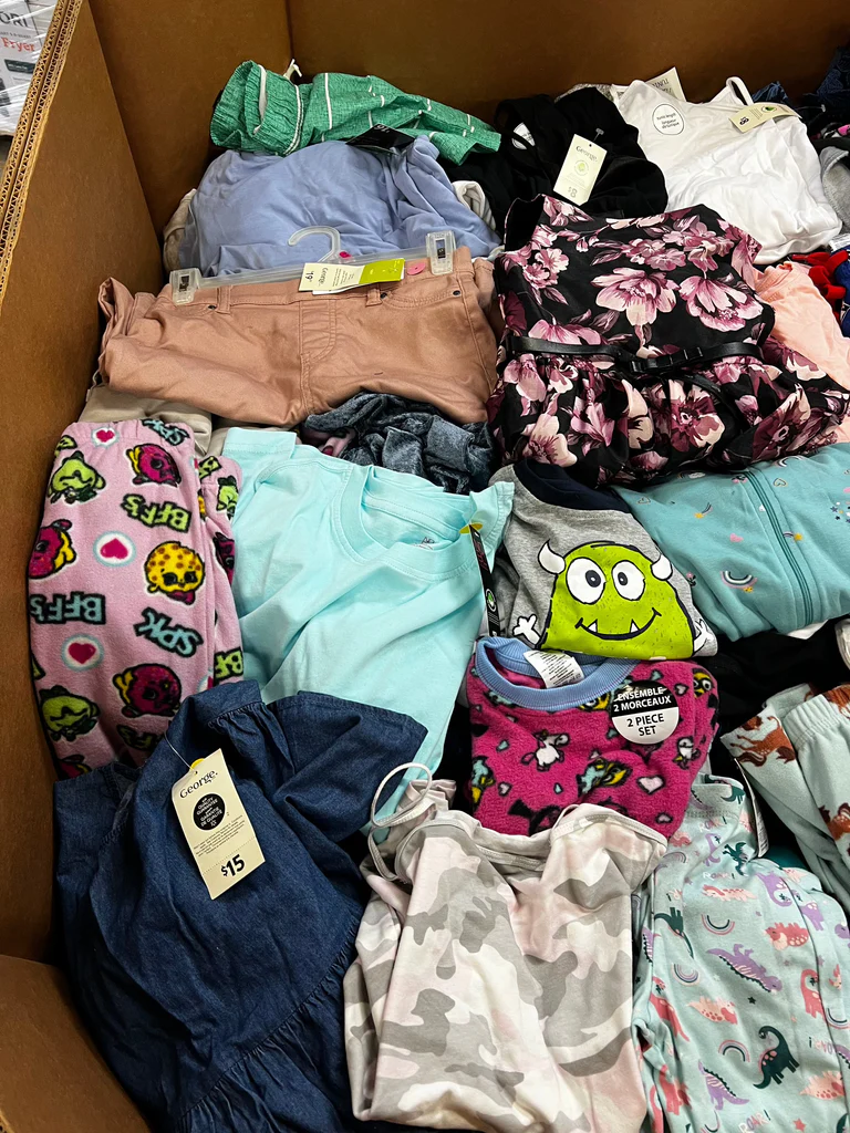 Children's Clothing Bundle Pallets