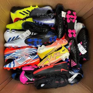 Assorted Soccer Cleats Box Pallets