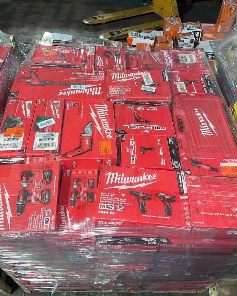 Milwaukee Power Tool Set Pallets