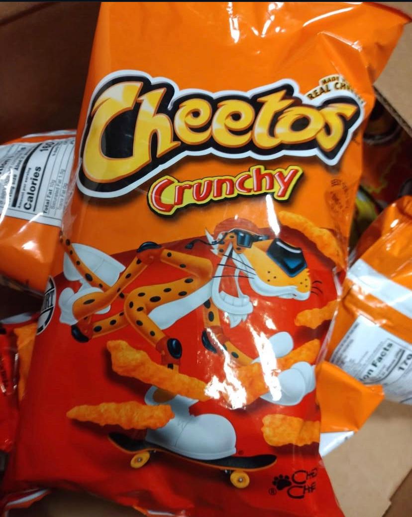 Cheetos Crunchy Pallets