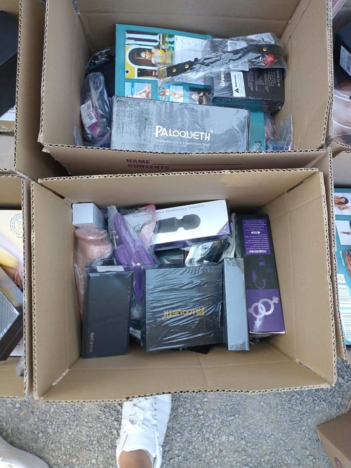 Adult Pleasure Toy Mystery Box Pallets