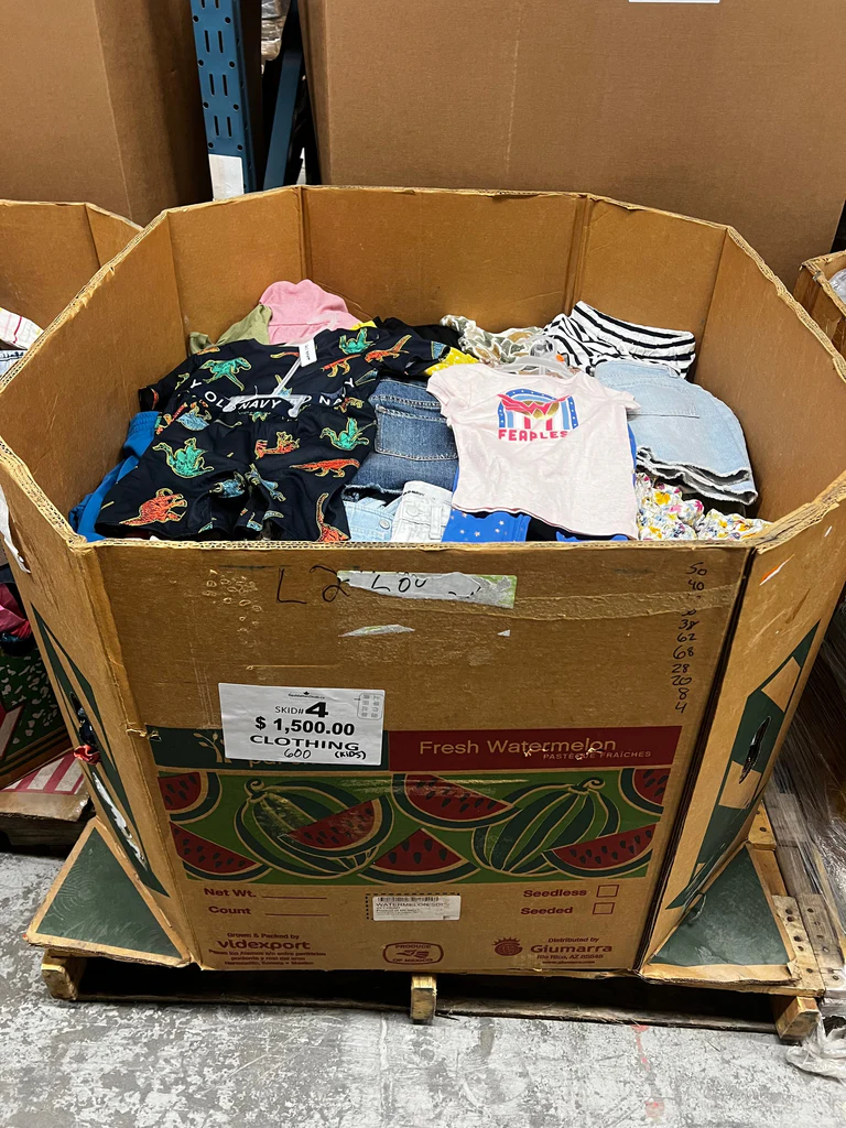 Bulk Assorted Children's Clothing