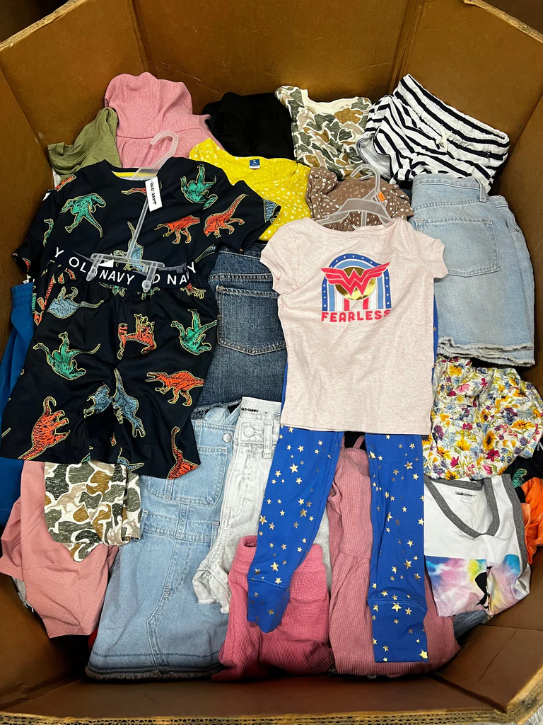 Mixed Kids Clothing Bundle Pallets