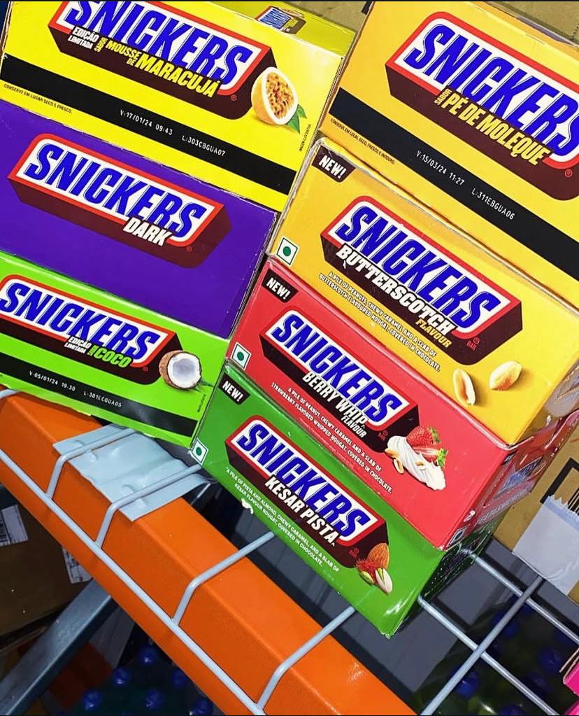 Snickers Exotic Flavors Collection Pallets