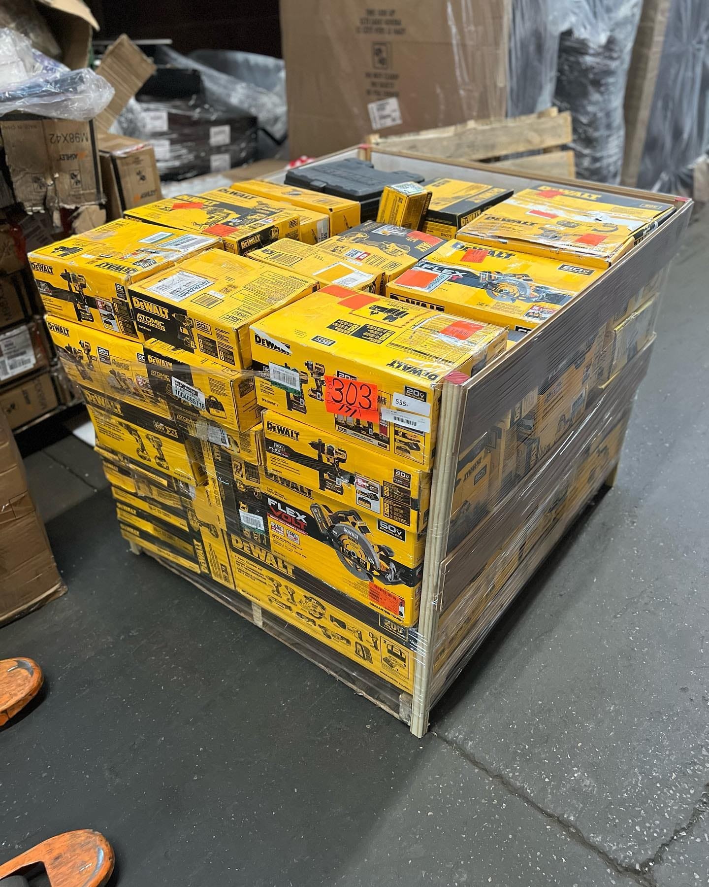 DeWalt Power Tool Combo Packs Pallets
