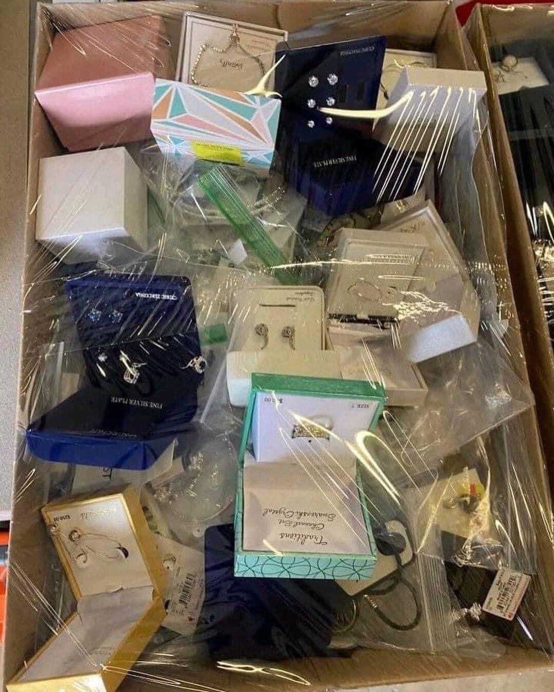 Assorted Jewelry Gift Box Collection Pallets