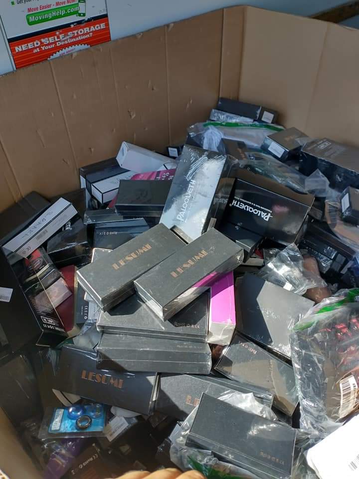 Assorted Sex Toys and Gift Fragance
