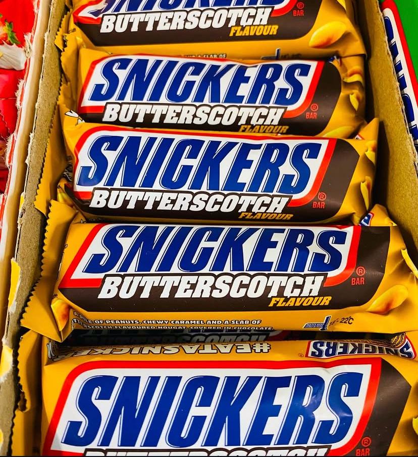 Snickers Butterscotch Bar Pallets
