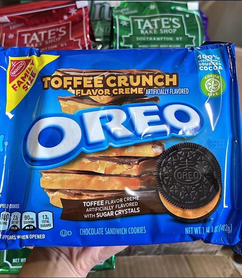 Oreo Toffee Crunch Flavor Creme Pallets