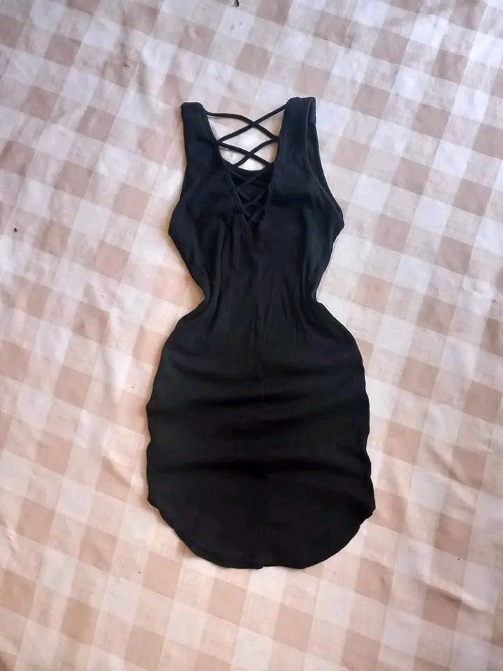 Black Sleeveless Bodycon Dress Pallets