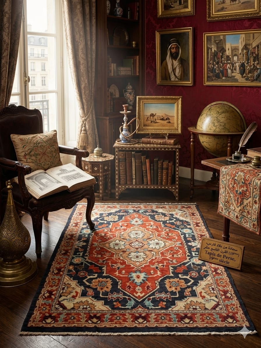 Persian-Style Vintage Rug