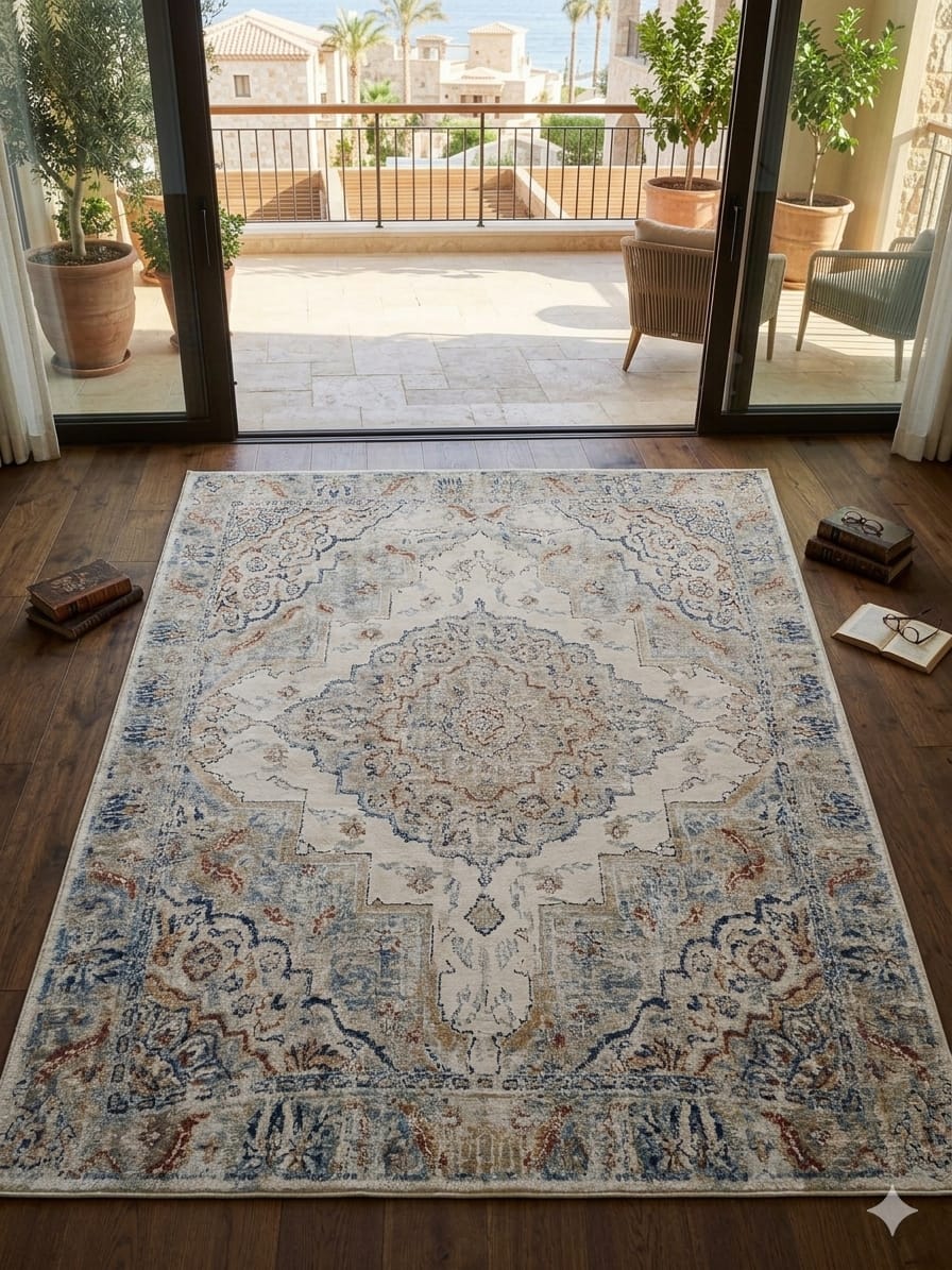 Elegant Vintage Area Rug