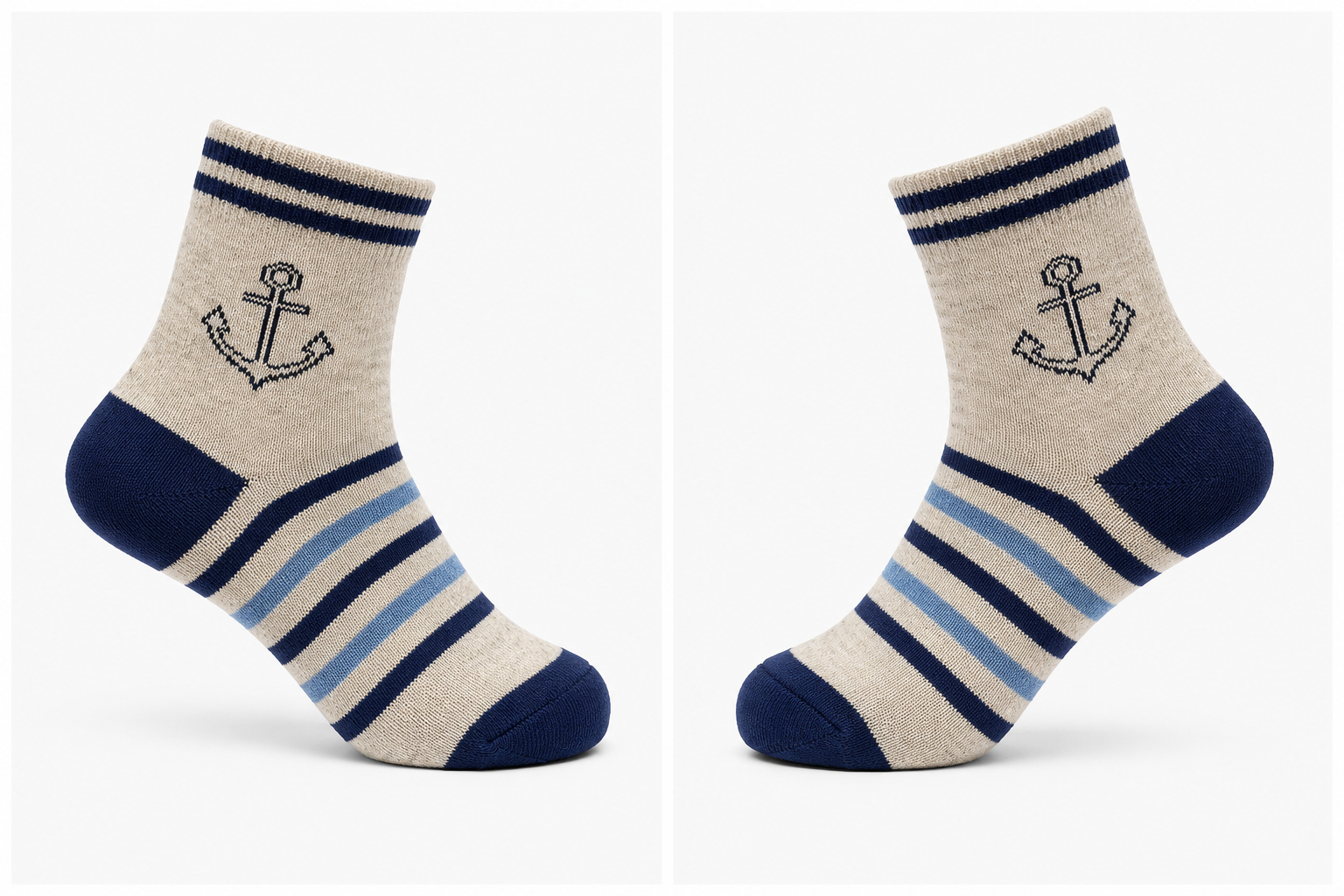 Lot de Chaussettes bleu marine pour enfant