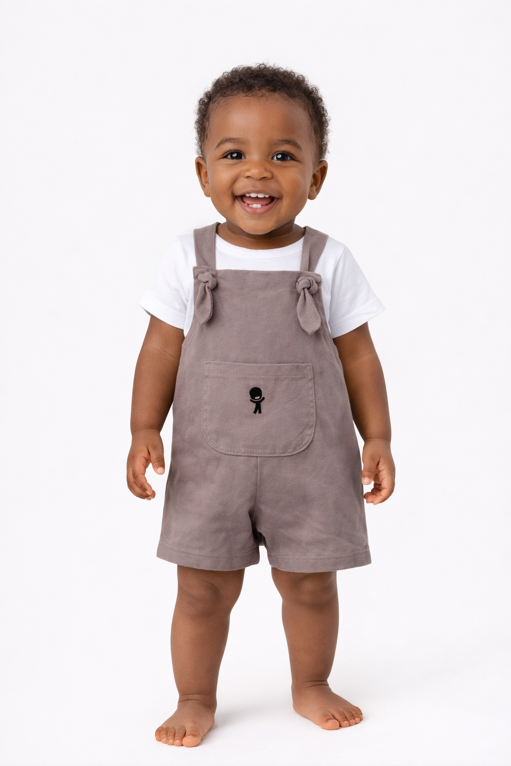 Salopette bébé en coton