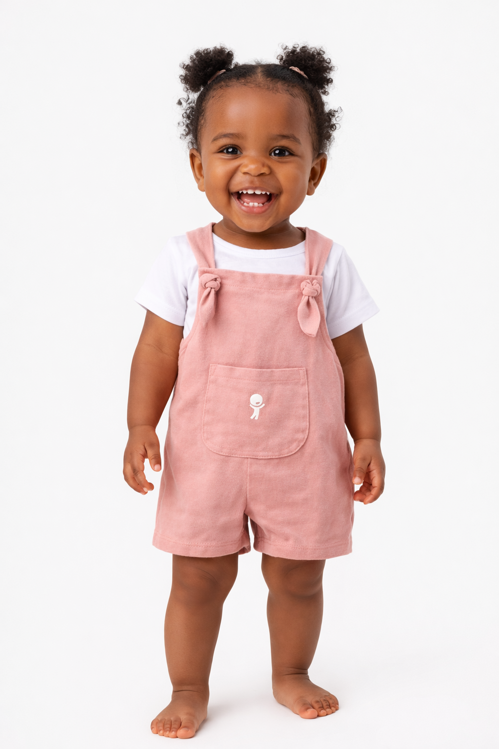 Baby Cotton Overall Romper