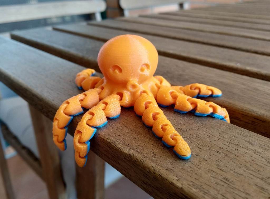 Mini Ahtapot Figürü