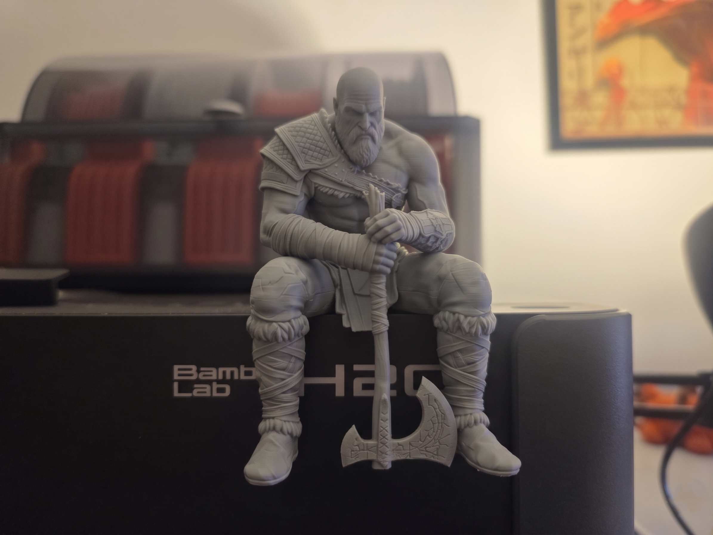 Yorgun Kratos Figürü