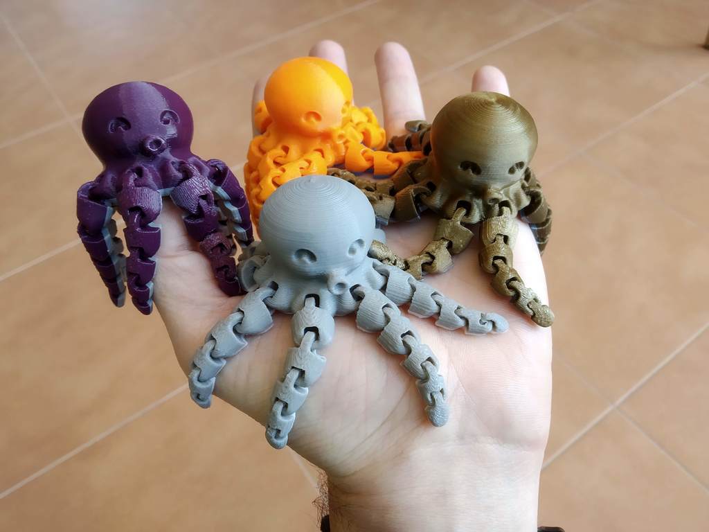 Mini Ahtapot Figürü