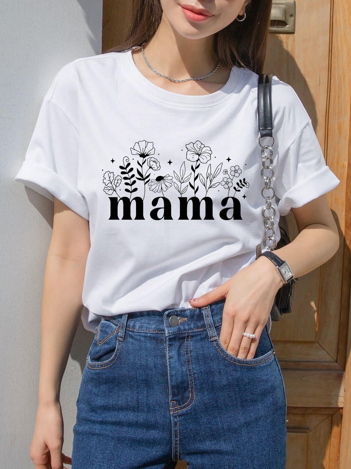 Mama Floral T-Shirt