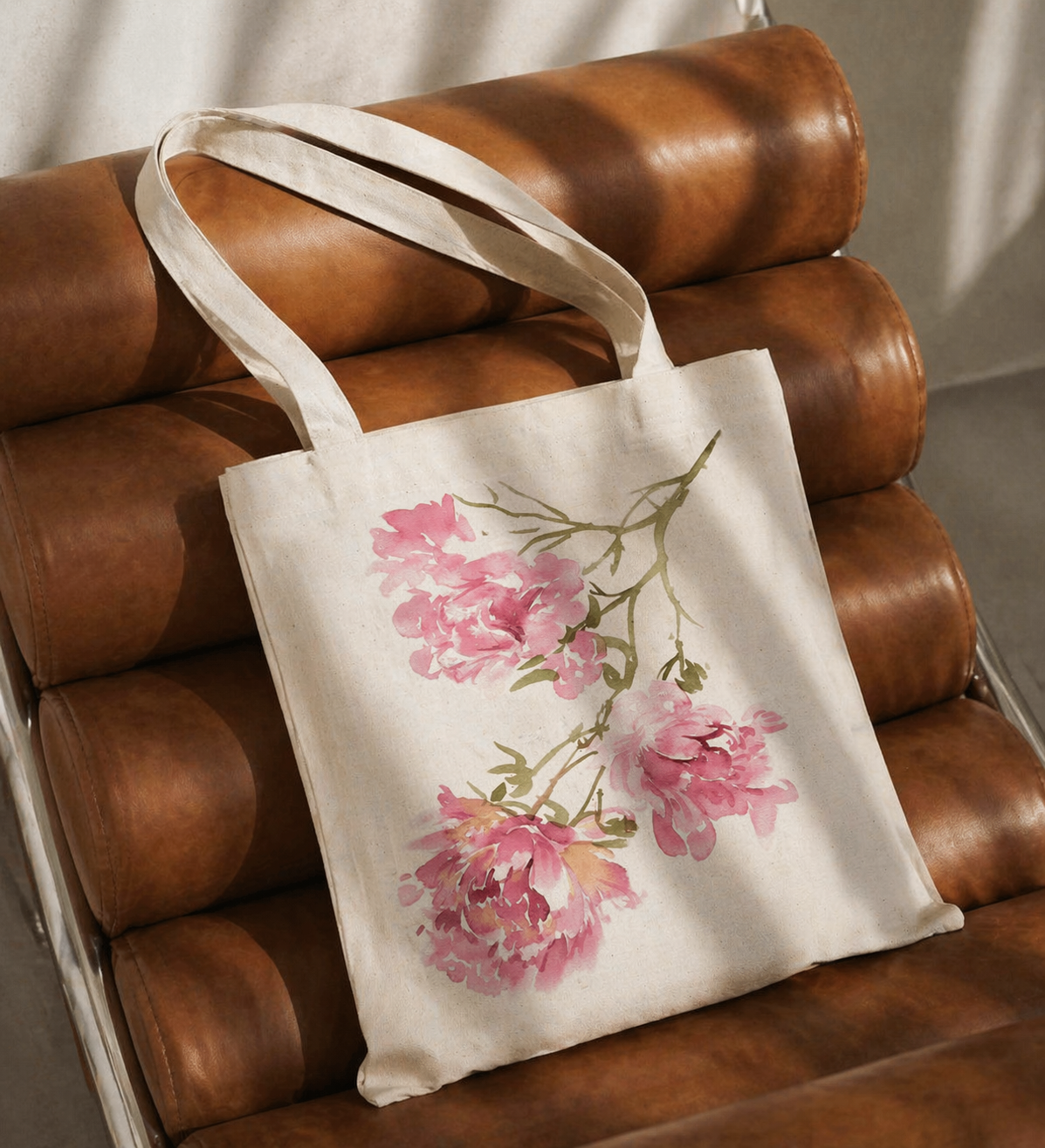 Pink Blossom Tote Bag