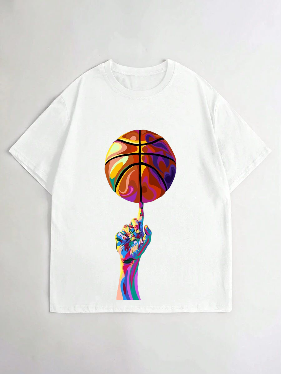 Spin Ball Oversized T-Shirt