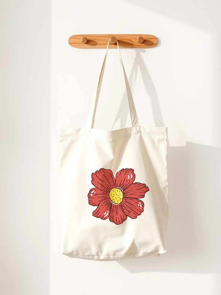 Bloom Flower Tote Bag