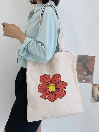 Bloom Flower Tote Bag