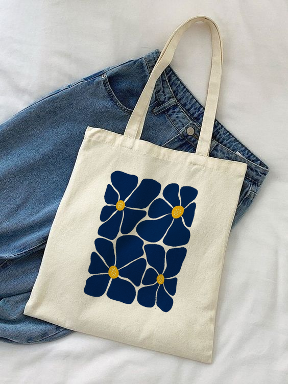 Midnight Bloom Tote Bag