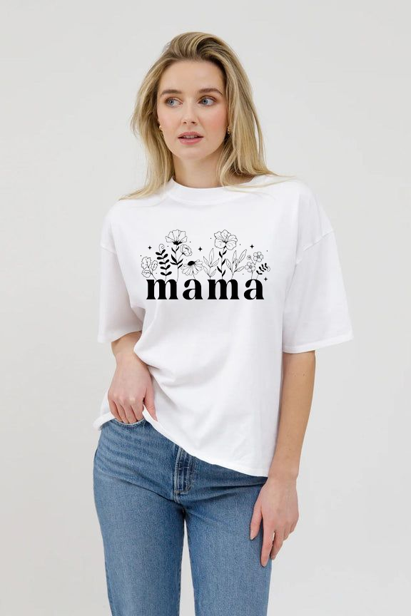 Mama Floral T-Shirt