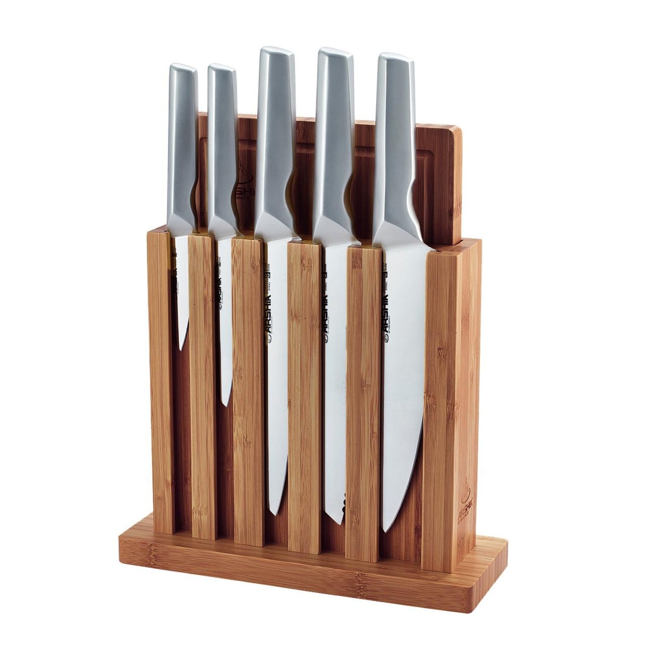 6-Piece Stainless Steel Knife Set
