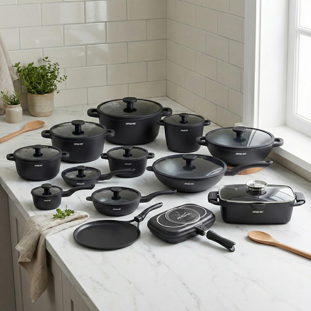 Premium Nonstick Cookware Set