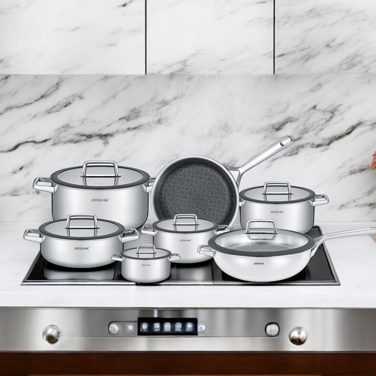 Premium Stainless Steel Cookware Set