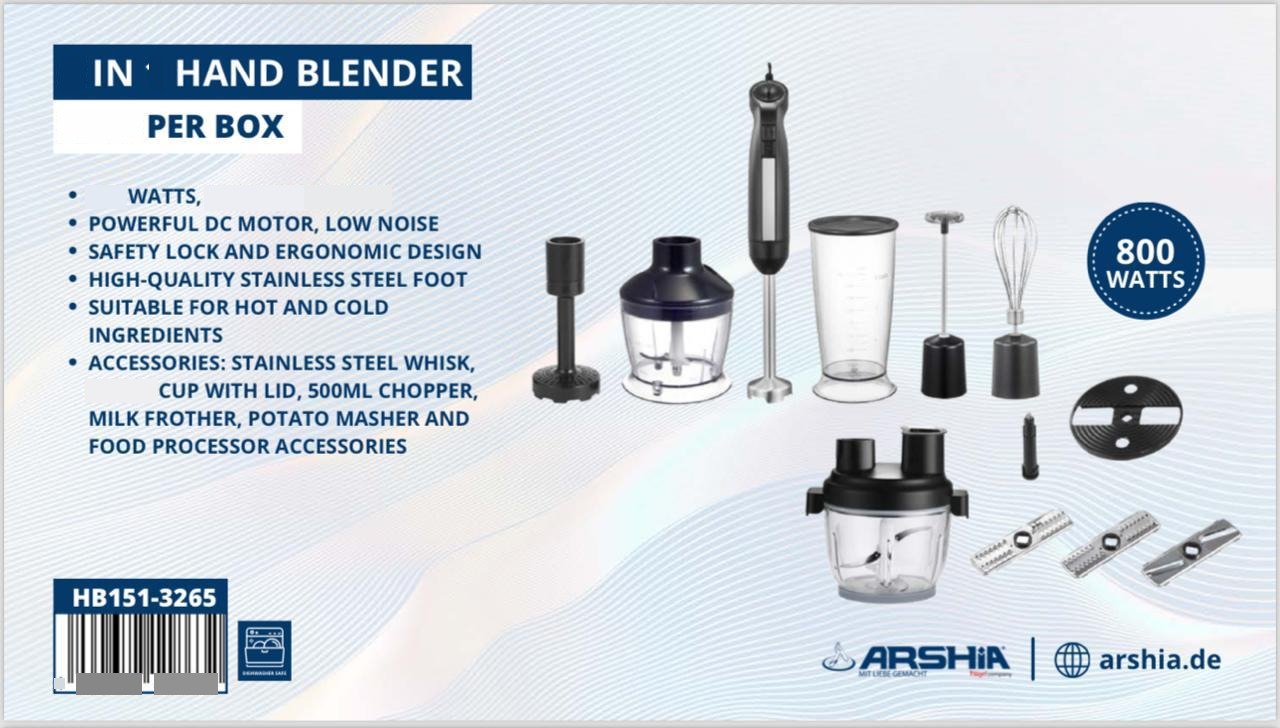 Hand Blender Set 800W