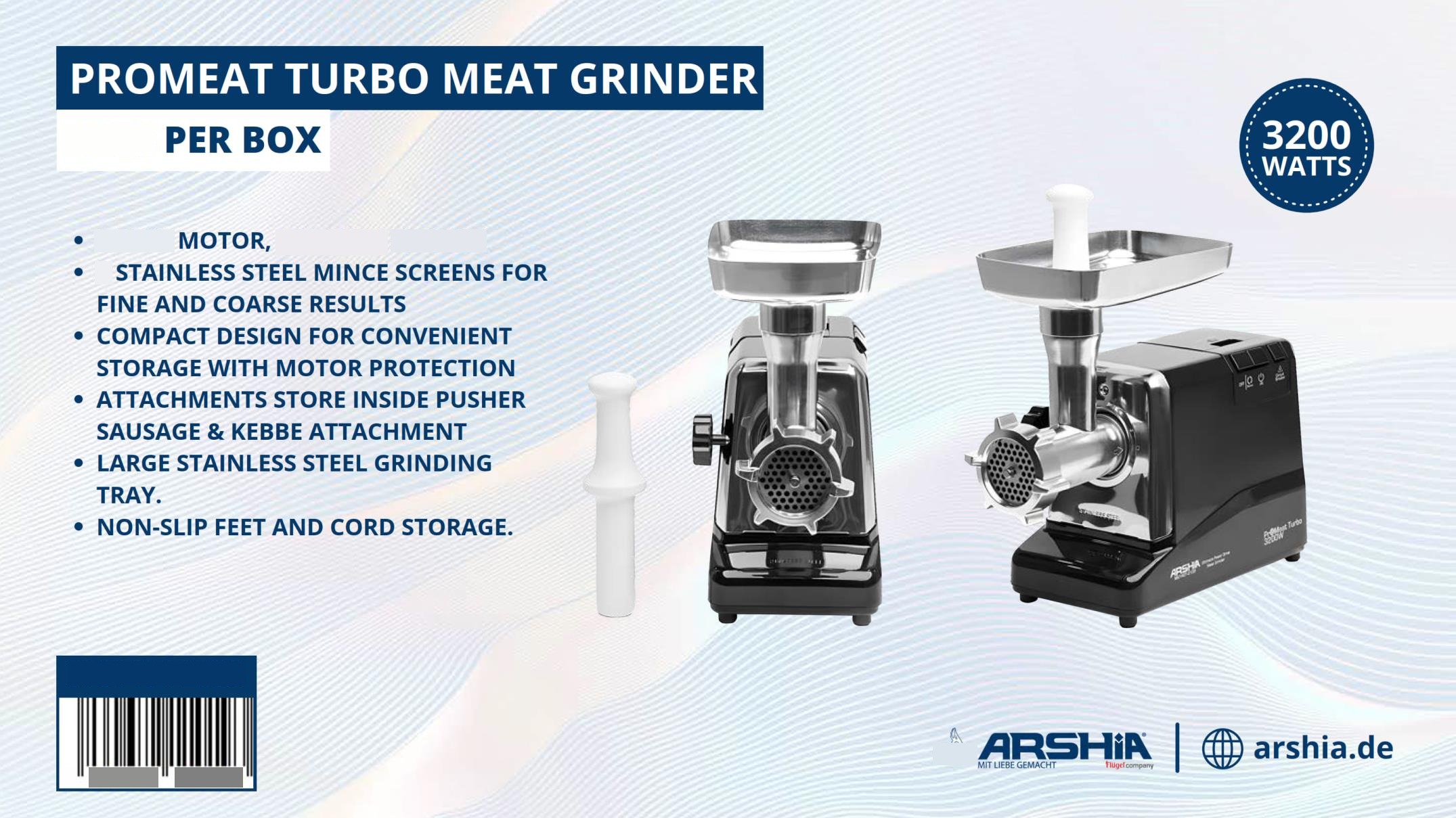 Promeat Turbo Meat Grinder